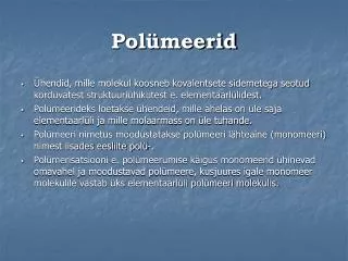 pol meerid