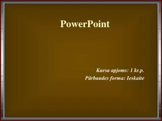 powerpoint