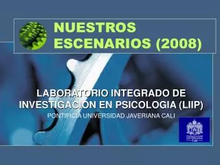 nuestros escenarios 2008