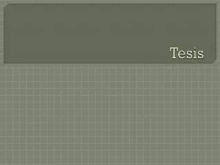 tesis