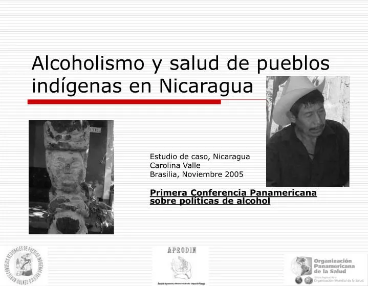 alcoholismo y salud de pueblos ind genas en nicaragua