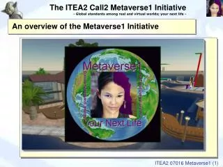 An overview of the Metaverse1 Initiative
