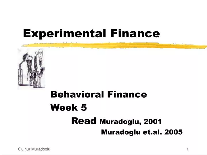 experimental finance