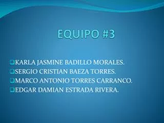 equipo 3