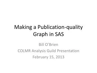 Making a Publication-quality Graph in SAS