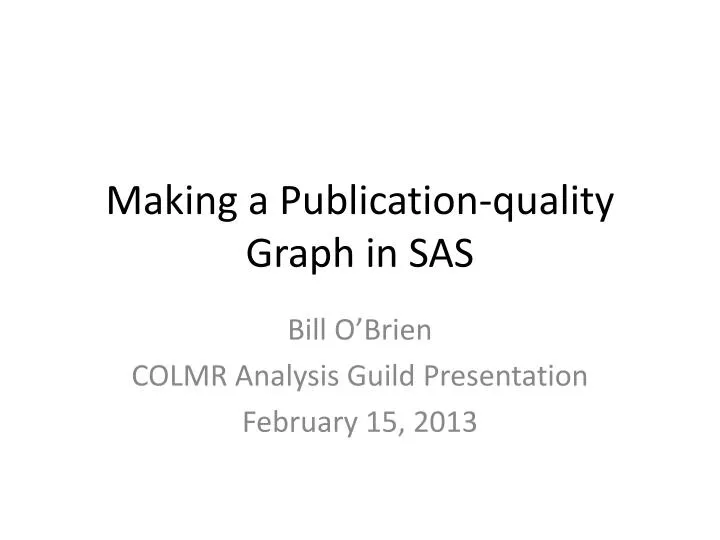 making a publication quality graph in sas