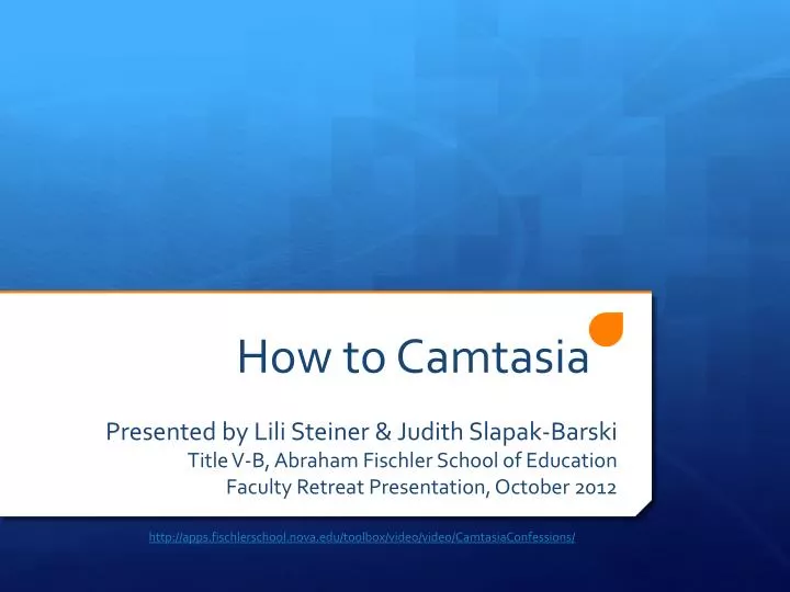 how to camtasia