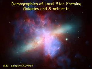 Demographics of Local Star-Forming Galaxies and Starbursts