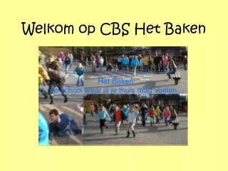 welkom op cbs het baken