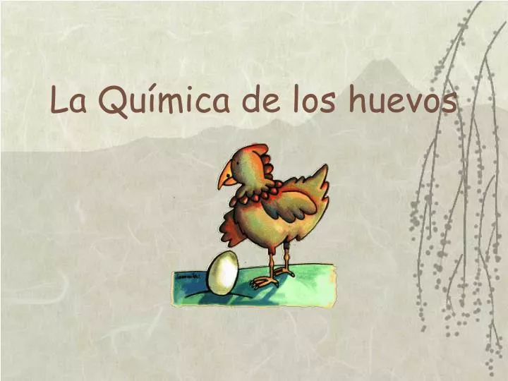 la qu mica de los huevos