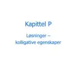Kapittel P - slide 1