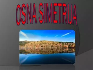 osna simetrija