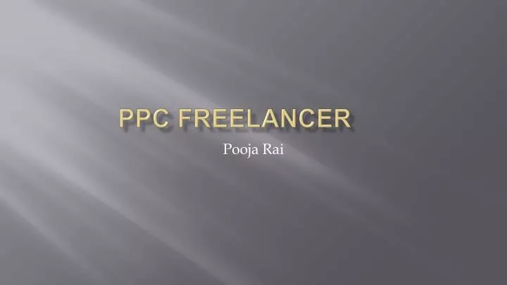 ppc freelancer