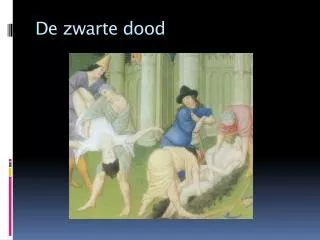 de zwarte dood