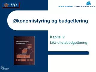 konomistyring og budgettering