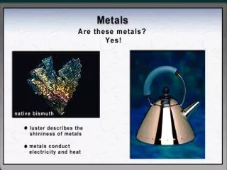 metals in nitric acid