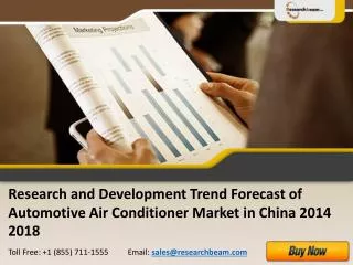 China Development of Automotive Air Conditioner 2014-2018