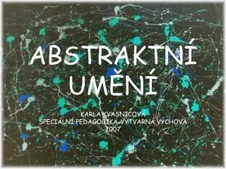 abstraktn um n