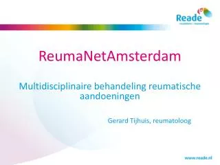 multidisciplinaire behandeling reumatische aandoeningen gerard tijhuis reumatoloog
