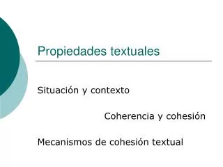 propiedades textuales