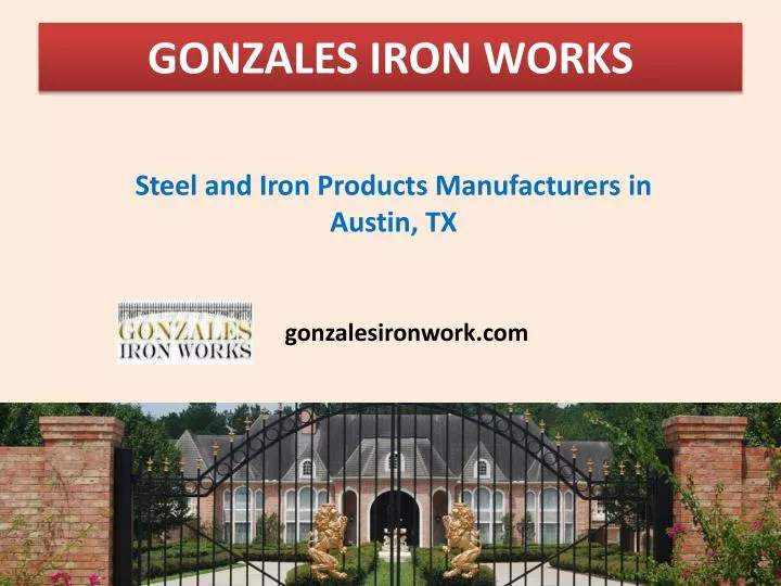 gonzales iron works