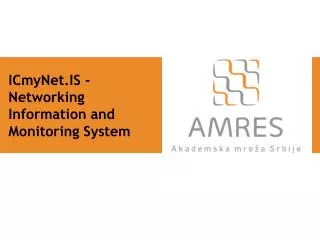 ICmyNet.IS - Networking Information and Monitoring System