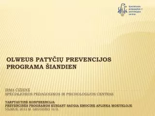 o lweus paty i prevencijos programa iandien