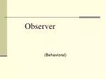 Observer - slide 1