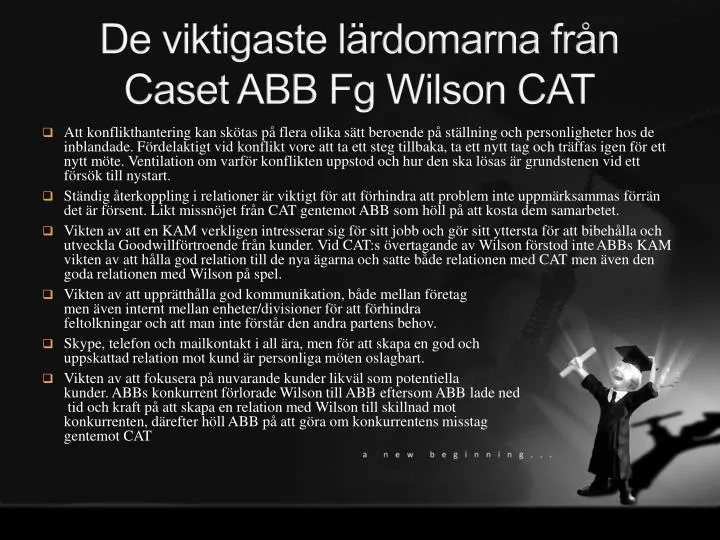 de viktigaste l rdomarna fr n caset abb fg wilson cat