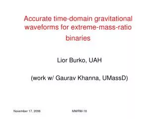 Accurate time-domain gravitational waveforms for extreme-mass-ratio binaries