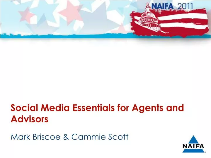 social media essentials for agents and advisors