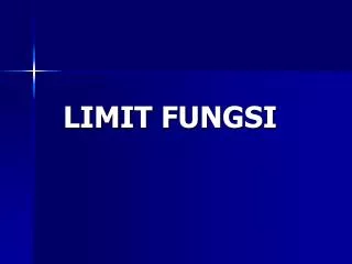 limit fungsi