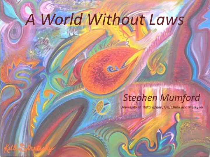 a world without laws