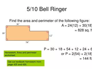 5/10 Bell Ringer