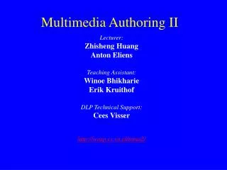 PPT - Chapter 2 Multimedia Authoring And Tools PowerPoint Presentation ...