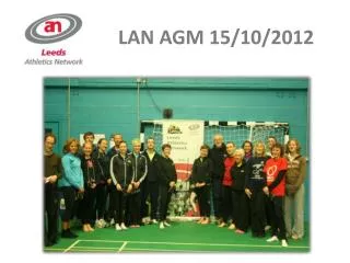 LAN AGM 15/10/2012