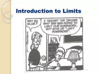 Introduction to Limits