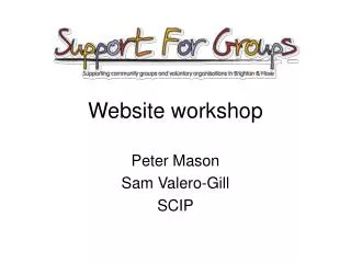 Website workshop