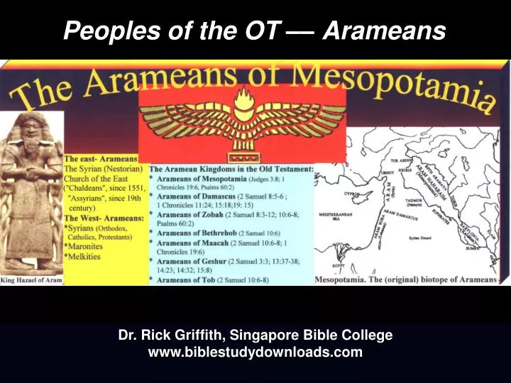 peoples of the ot arameans