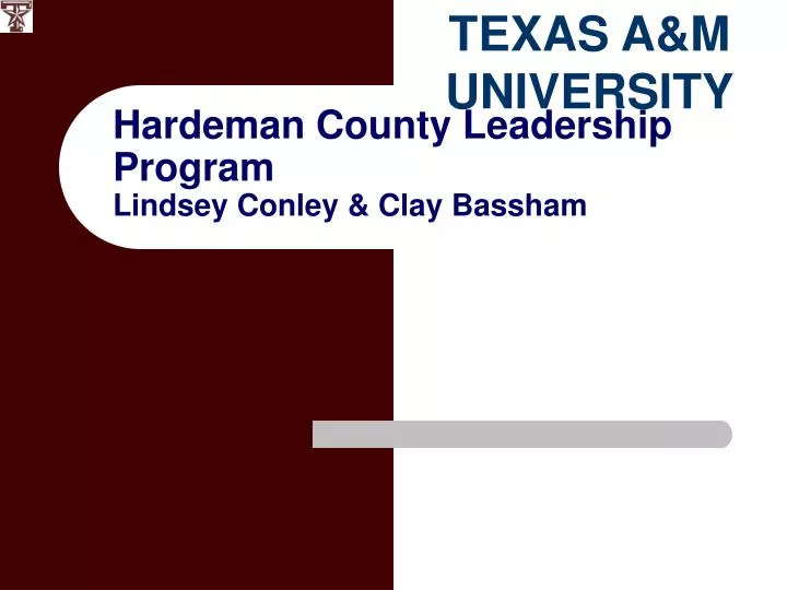 hardeman county leadership program lindsey conley clay bassham