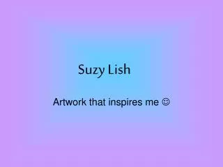 Suzy Lish