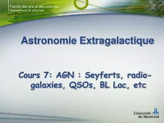 astronomie extragalactique