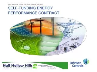 SELF-FUNDING ENERGY PERFORMANCE CONTRACT