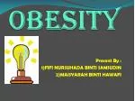 OBESITY - slide 1