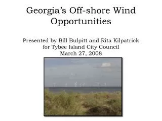 Georgia Wind Working Group