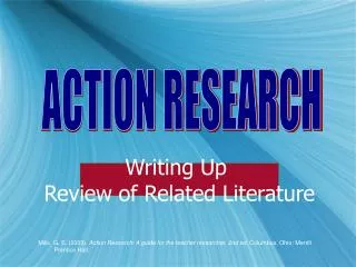 ACTION RESEARCH
