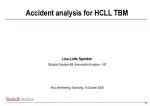 Accident analysis for HCLL TBM - slide 1