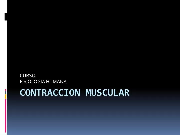 curso fisiologia humana