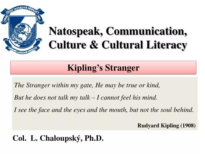natospeak communication culture cultural literacy