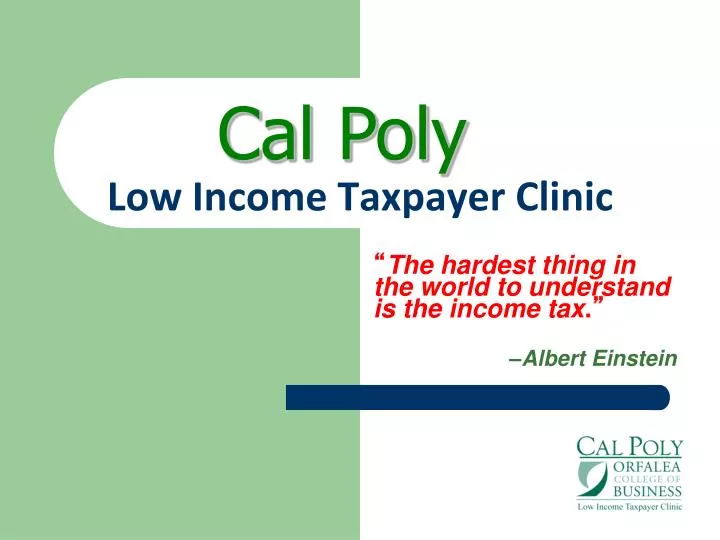 low income taxpayer clinic